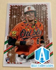 2021 Topps Wal-Mart Exclusive Holiday #HW174 Ryan Mountcastle RC SP neck lights